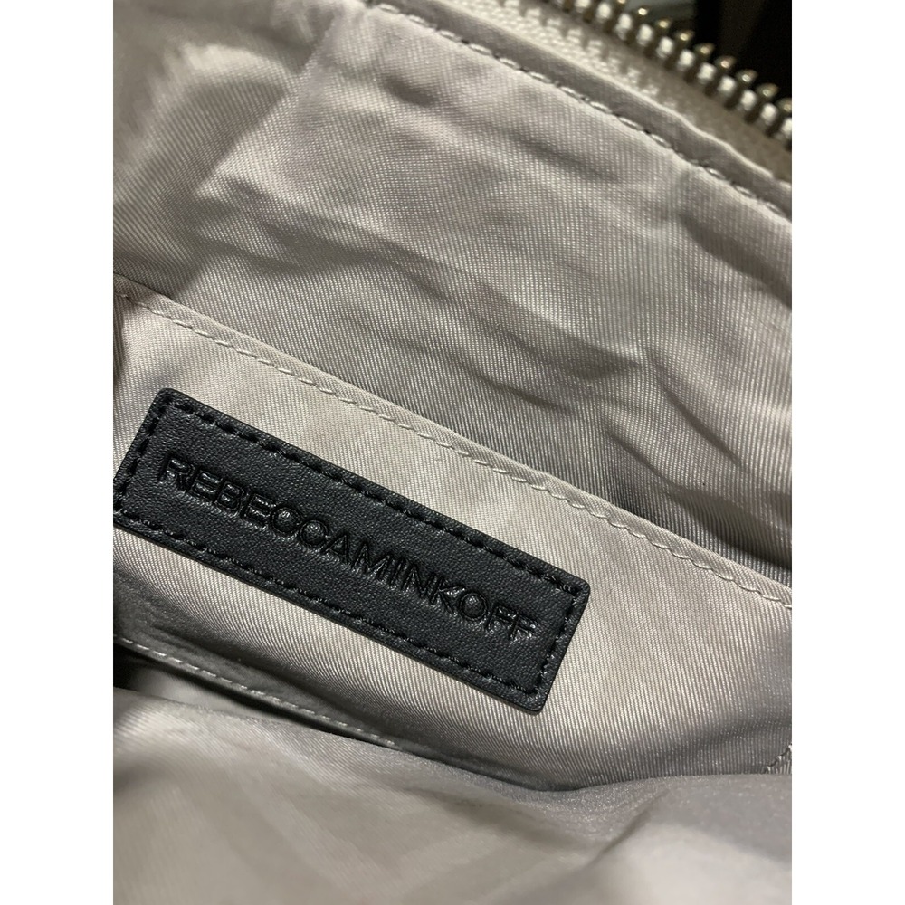 Rebecca Minkoff Mini M.A.C. Bag Women's Crossbody/Shoulder Purse Suede Beige - Picture 6 of 15